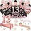 13th Rose Gold Black