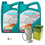 5 Liter SUPER LIGHT 0540 EISENFELS Inspektionspaket enthält 10 Liter Motoröl SUPER LIGHT 0540 5W-40 Ölfilter Verschlussschraube für E-Klasse W211 W210 W212 SL R230 500 350 55