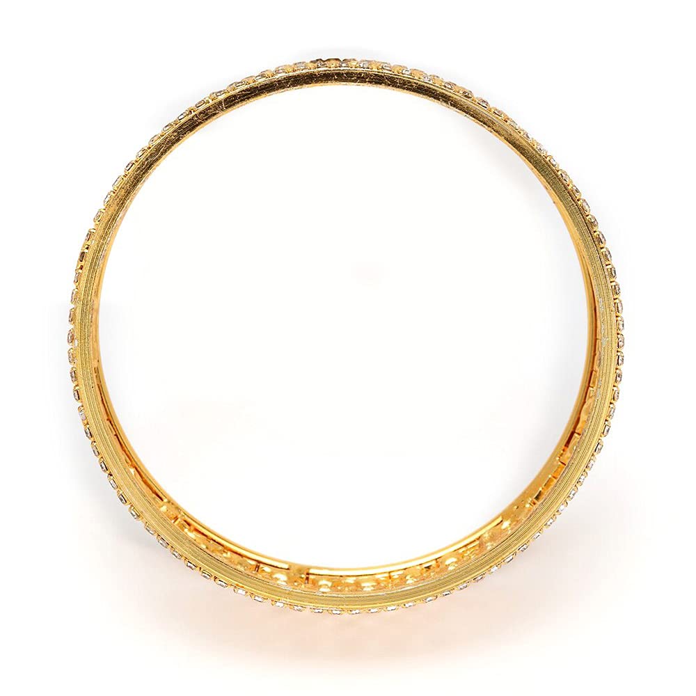 Stylish Plated Bangles Set of 2, Latest Traditional Design