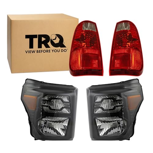 TRQ Lighting Kit FO2502290 FO2503290 FO2800208 FO2801208 Compatible with 2011-2016 Ford F-250 Super Duty F-350 Super Duty