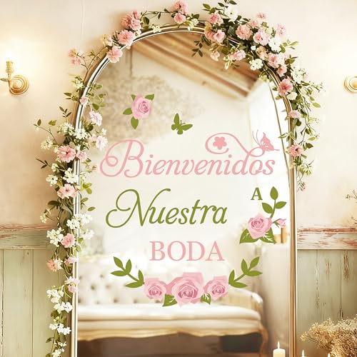 Vinilo decorativo Bienvenidos A Nuestra Boda para boda miniatura 1