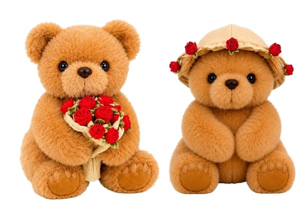 SCOOBA Transformation Bouquet Teddy Soft Toy 15cm Small(Transformation Bouquet Teddy)-picture-30