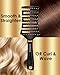 Curved Detangling Brush for Curly Hair, Vented Design, Anti-Tangle, Professional Hairbrush for Wet & Dry, Ideal for Textured 2a to 4c Hair, Thick Hair Blow Drying