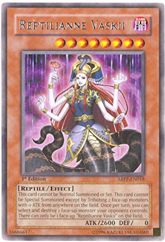 Yu-Gi-Oh! - Reptilianne Vaskii (Abpf-En018) - Absolute Powerforce - Unlimited Edition - Rare #TOP18