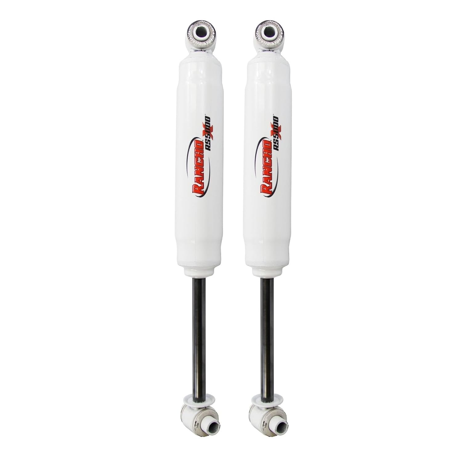 Rancho RS55152 Pair of Front RS5000X Series Suspension Shock Absorbers fits 1988-1999 K1500/K2500 Model Vehicles with 1-2.5" Front Lift and OE Style Upper Ball Joints | Built to Last