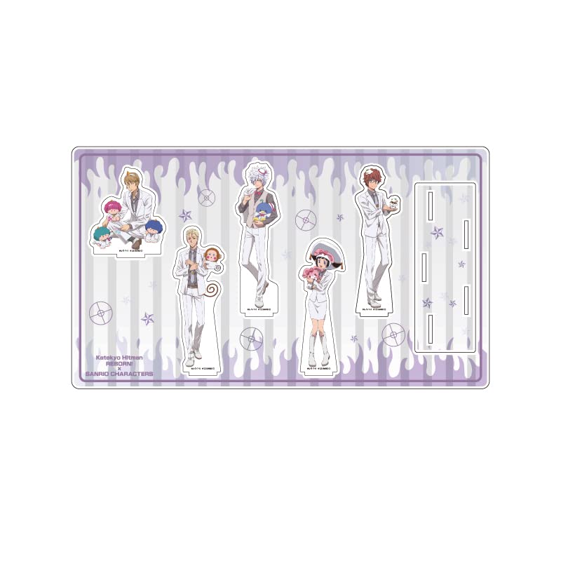 Diorama acrylique Hitman Reborn Sanrio 04 Milfiore decor de bureau