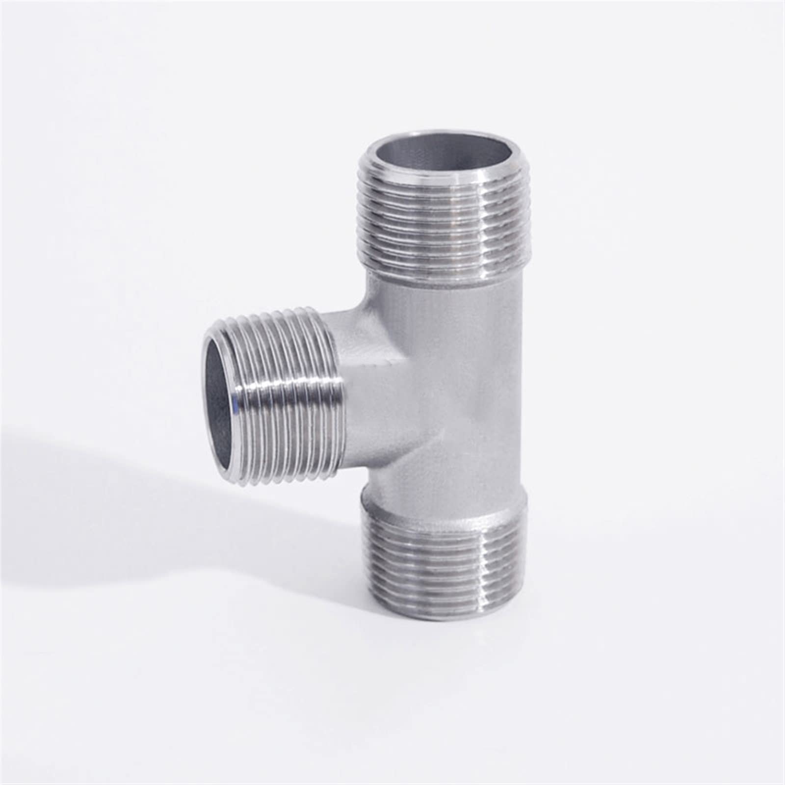 Złączki trójnikowe, Trójnik z gwintem zewnętrznym BSP ze stali nierdzewnej 304, adapter do trójnika rurowego(3/4Inch)