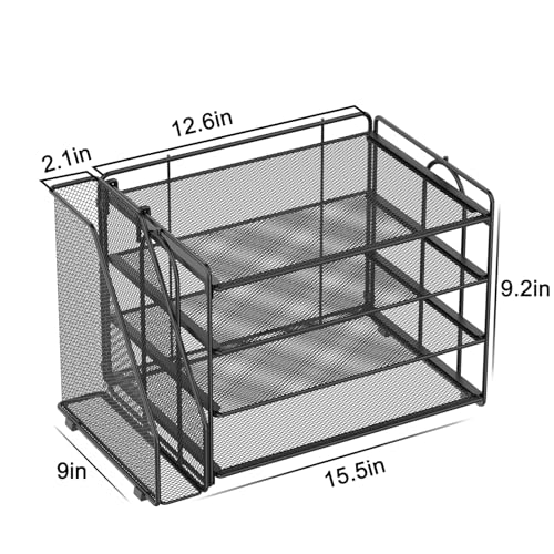 image for Spacrea Desk Organizers and Accessories, Paper Organizer for Desk with