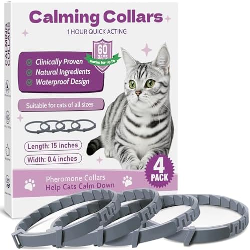 Amazon.com: Best Calming Collar For Cats - Relaxation Collar For Anxious Felines