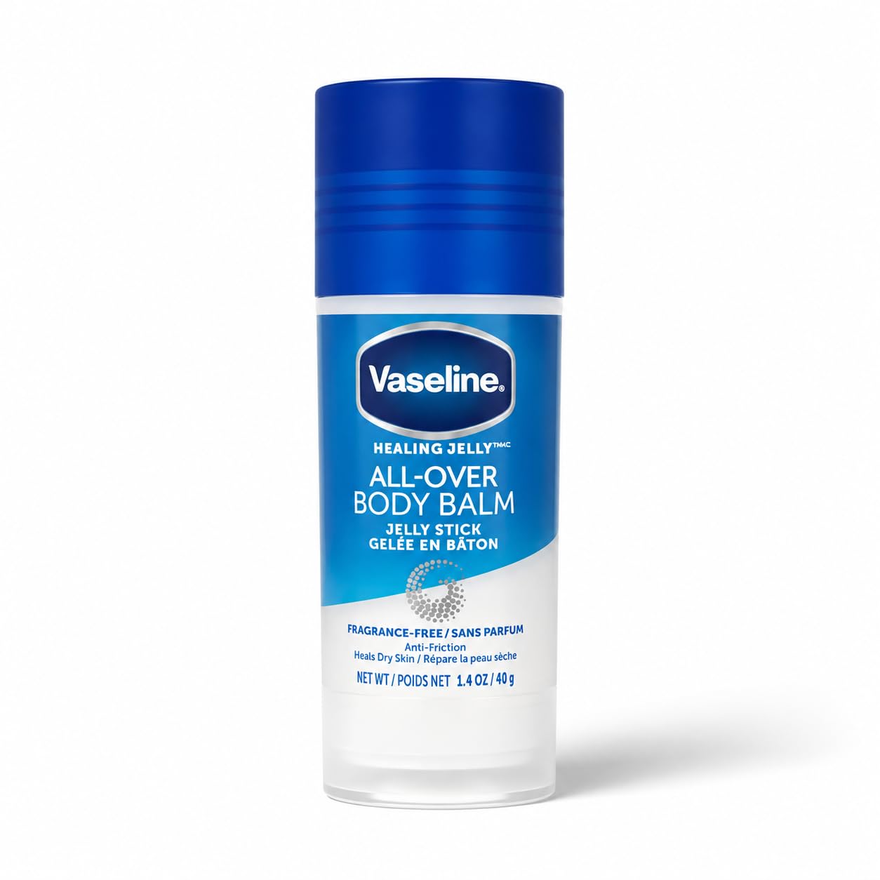 Vaseline All Over Body Balm Jelly Stick 40g | Fragrance Free Healing Jelly Moisturizer for Dry Skin & Anti Chafing Care-image-3