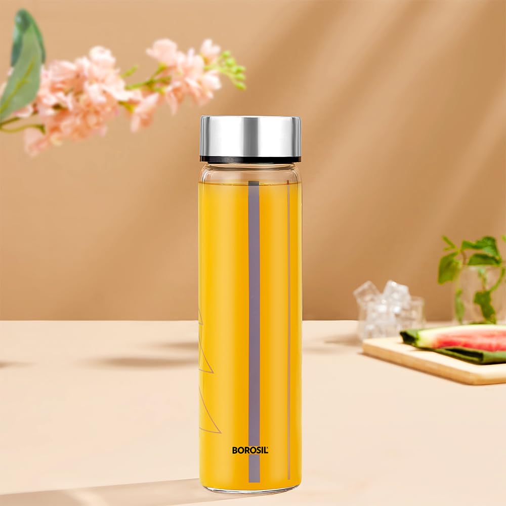 See full amazon price history chart for Borosil Artisan Series Sintra 550 ml Wide Mouth Glass Bottle with Metal Lid | 100% Borosilicate, Fridge Safe, Leakproof, Easy to Carry | Store Water, Lassi, Juice, Smoothies | Dishwasher Safe Borosil Artisan Series Sintra 550 ml Wide Mouth Glass Bottle with Metal Lid | 100% Borosilicate, Fridge Safe, Leakproof, Easy to Carry | Store Water, Lassi, Juice, Smoothies | Dishwasher Safe (B0CKZJSTST) Amazon Price History, Amazon Price Tracker
