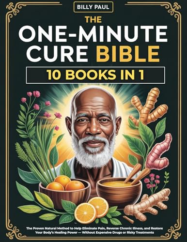 The One-Minute Cure bible (10 Books In 1): The Proven Natural Method to Help Eliminate Pain, Reverse Chronic Illness, and Restore Your Body’s Healing Power Without Expensive Drugs or Risky Treatments