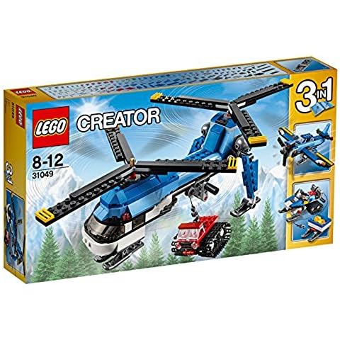 Lego Creator - Helicóptero de Doble hélice con Vehículo Polar Cover