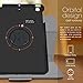 Apple iPad Mini 3 Case - roocase Orb System Folio 360 Dual View Leather Case Smart Cover Gray