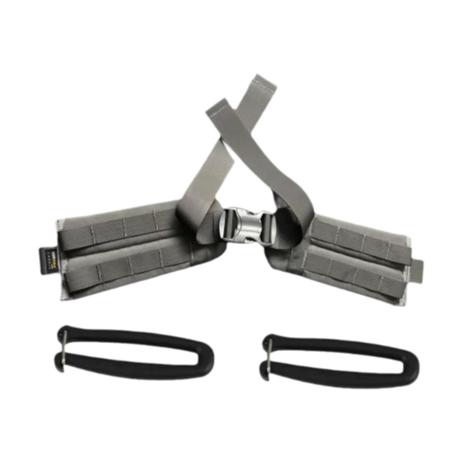 2 Stück Outdoor Bauchgurt, Wanderausrüstung, Zubehör, Verstellbares Kompressionsband, Sportgürtel mit R Gewebe