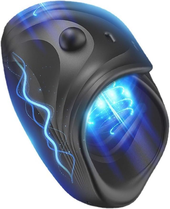 Masturbadores masculinos y estimulador de próstata impermeable con anillo de pene para hombre