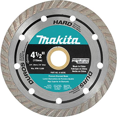 Makita A-94596 4-1/2-Inch Turbo Rim Diamond Masonry Blade