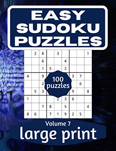 Easy Sudoku Puzzles: Sudoku Puzzle Book for Everyone With Solution Vol 7