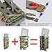 IDOGEAR Mag Pouch 9mm Pistol Magazine Pouches Molle Tactical Airsoft Poly Mag Carrier Hunting Magazines Holder