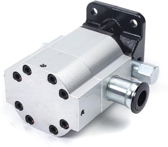 13 GPM Hydraulic Log Splitter Pump, Gear Pump 3000PSI 2 Stage 1/2 Shaft Parts, Log Splitter Pumps 1/8 Keyed Shaft for Small Engine Mounting Wood Splitter