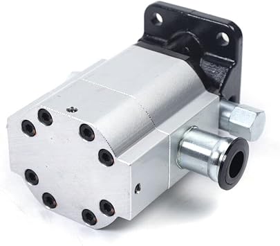 13 GPM Hydraulic Log Splitter Pump, Gear Pump 3000PSI 2 Stage 1/2 Shaft Parts, Log Splitter Pumps 1/8 Keyed Shaft for Small Engine Mounting Wood Splitter