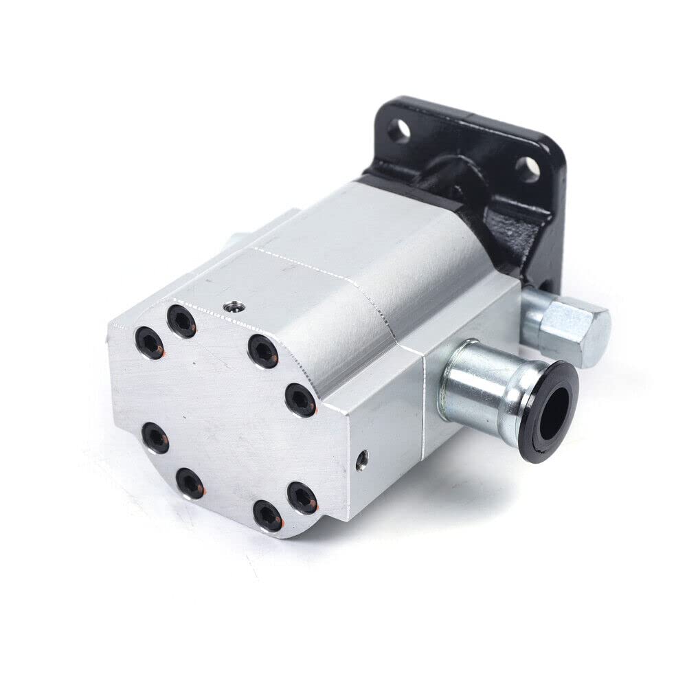 Zestaw pompy hydraulicznej do rozłupywania drewna 13 GPM, gwint 1/2" NPT, pompa do rozłupywania drewna, 2-stopniowa pompa zębata Hi Lo do rozłupywania drewna 3000 PSI do montażu na małym silniku