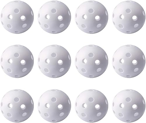 Pelotas de golf de práctica, pelotas de entrenamiento de golf de plástico de 5 pulgadas para campo de conducción, entrenamiento de columpio,