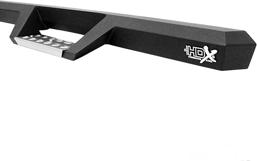 Miniatura 10 de Westin 56-135252 HDX - Barras de paso Nerf de acero inoxidable para F-150 SuperCrew 2009-2014, color negro texturizado, 1 par