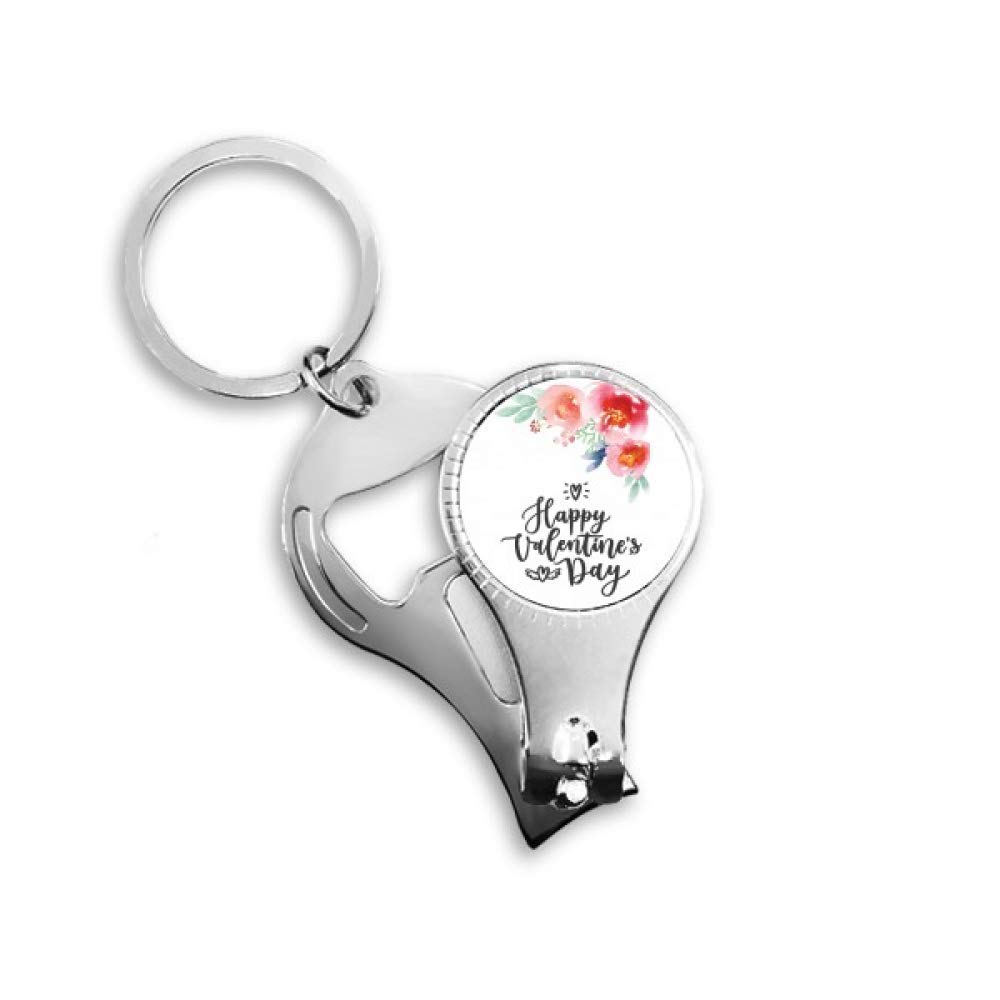 Porte-clés Happy Valentine Flowers pour embellir votre trousseau de clés