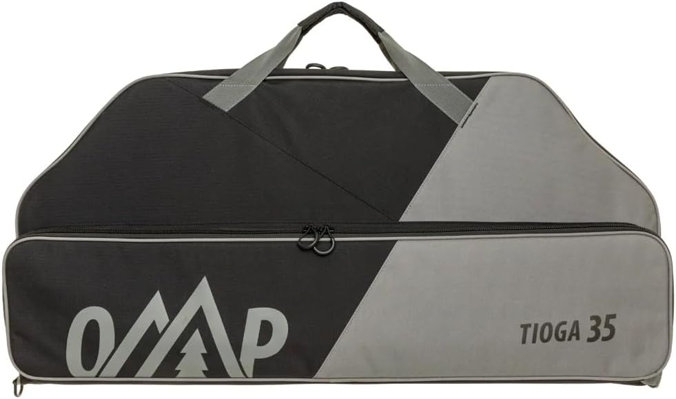 October Mountain Products 35 in. Tioga Bow Case (Black/Grey)