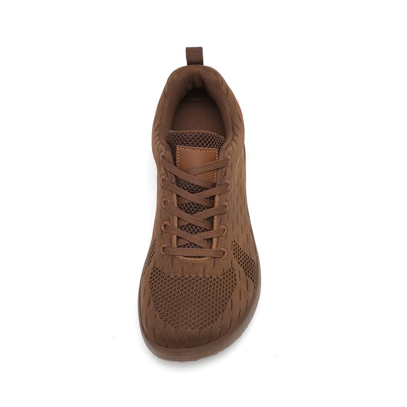 Image of Men Non-Slip Work Shoes Tennis Gym Sneakers Breathable Slip Resistant Lightweight and Comfortable for All-Day Wear Sports and Walking