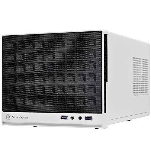 Image of Silverstone Technology Mini-DTX, Mini-ITX Small Form Factor Computer Case SG13WB Black /White