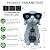 Solar Garden Outdoor Dog Statues - Garden Decorations Dogs Statue with Lantern, Waterproof Led Lights Yard Decor Figurine Birthday Gifts for Women Mom Grandma Dog Lovers for Patio Balcony Lawn