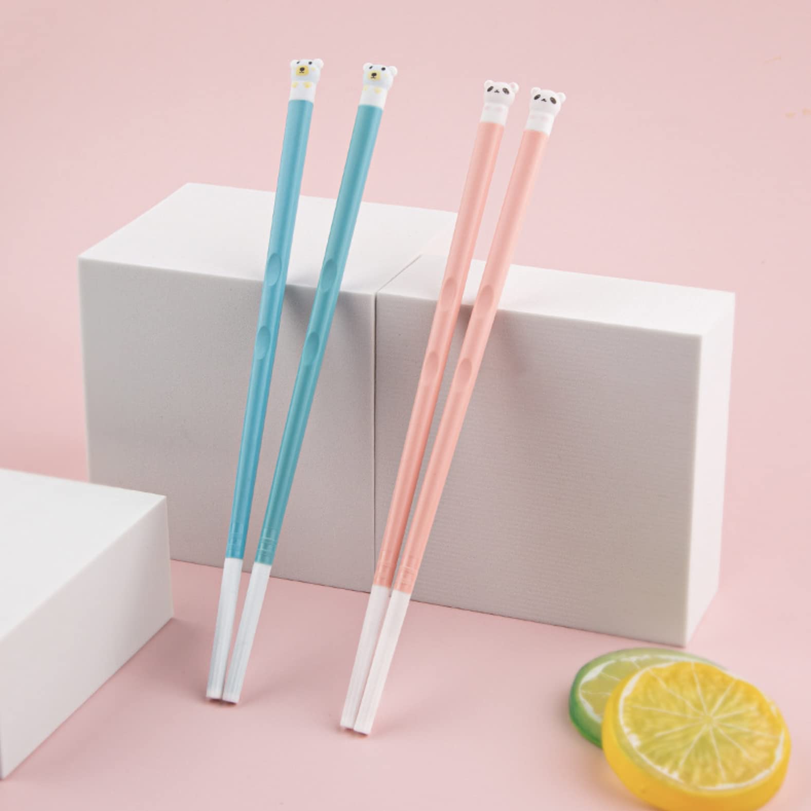 Baguettes Portables En Silicone Légères Avec étui, 198 Mm De Long