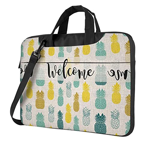 Bolso maletín para laptop unisex negro 13 pulgadas miniatura 1