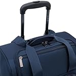 TPRC 15" Smart Under Seat Carry-On Luggage with USB Charging Port, Navy Blue Option, One Size - Image 3