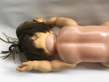 ＊ベビーベア　ちょっとレトロな子＊焦茶 Amazon | 昭和レトロ 赤ちゃん ベビー人形 約 53cm 抱き人形