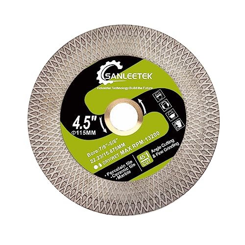 SANLEETEK 115mm Diamond Tile Saw Blade