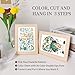 Adult Coloring Book for Women with 36 Dual-Tip Markers, 30 Patterns Good Vibes Quotes Coloring Books for Adults Relaxation, Calming Gifts for Anxiety and Mindfulness Gifts for Women