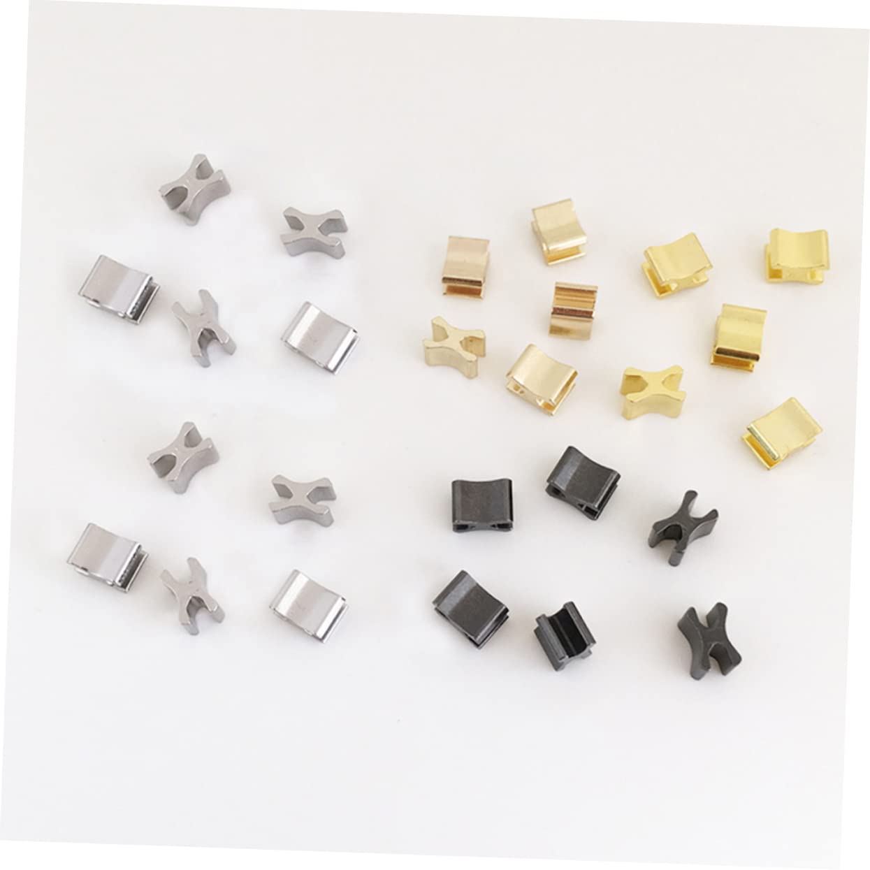 DIYEAH 4sets Accessori Per Riparazione Zipper Di Per Chiusure Kit Pratico Per Riparare Abbigliamento e Zipper Danneggiati Facile Da Usare e Durevole
