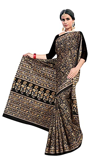 Image of TAMAIRA FASHION Mulmul Pure Cotton Saree For Woman Kalamkari Printed|Office Wear Daily Wear Sarees For Women Without Blouse Piece (Available in 9 Colours)