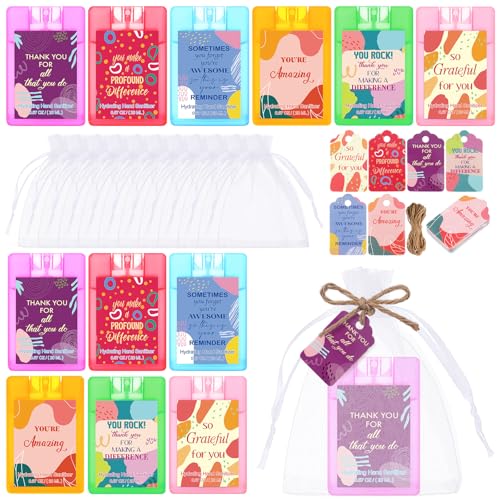 Image of 36 Pcs Mini Sanitizer Spray Bulk Travel Size Portable, Pocket, Pastel