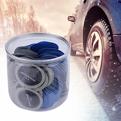 Image of Tire Repair Patch, 120PCS 43mm Round Rubber Tire Puncture Repair Patch, Car Bike Patch Tire Tyre Puncture Repair Patch