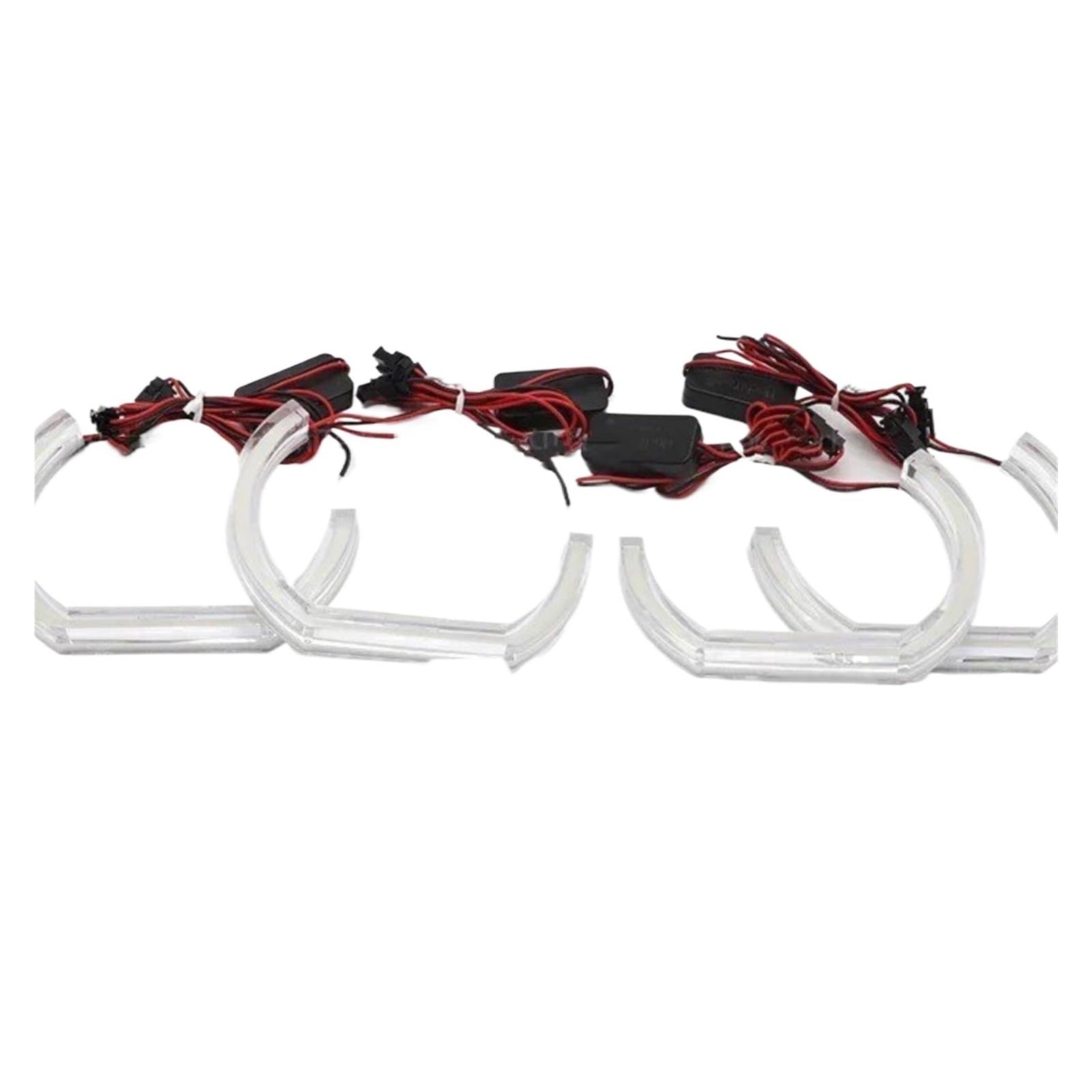 Fari occhio d'angelo Per BMW Serie 3 E36 1990-2000 Angel Eyes LED CSL Per Style Kit Anello Faro Giallo Limone Luce Diurna DRL Anelli halo LED