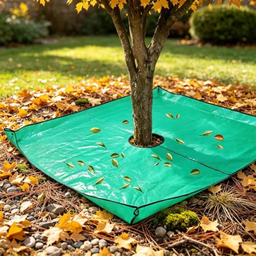 Alfombrilla de poda de árboles para recortes de arbustos y recogida de residuos 4