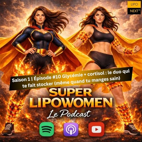 Saison 1 | &Eacute;pisode #10 Glyc&eacute;mie & cortisol : le duo qui te fait stocker (m&ecirc;me quand tu manges sain)