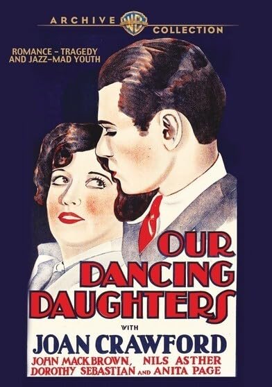Our Dancing Daughters DVD cine mudo americano y drama clásico en formato físico original de USA