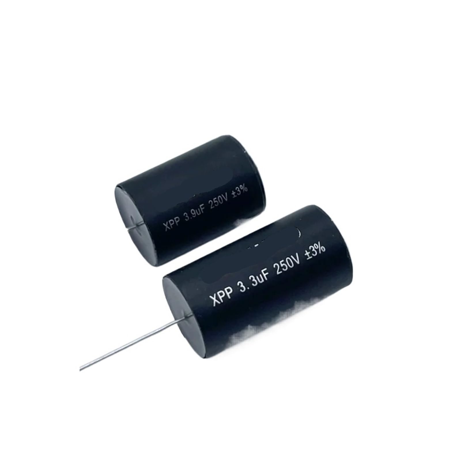 BALYDLUL 2pcs 3.3UF 3.9UF 250V film capacitor(3.3uf 16x31mm)