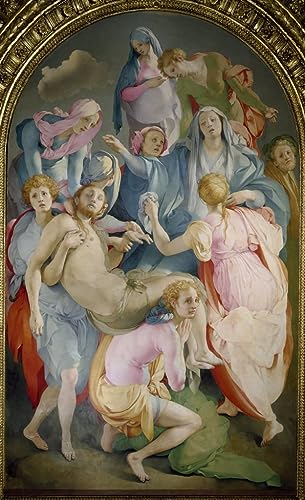 Toile Jacopo Pontormo 60x90cm pour sublimer la décoration de votre salon