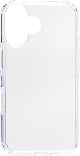 HIGHER iPhone 16 ケース ハイブリッドケース 耐衝撃 (クリア)【スマホケース アイフォン16 iphone16 カバー 耐衝撃 透明 抗菌 クリアケース ストラップホール付き 】